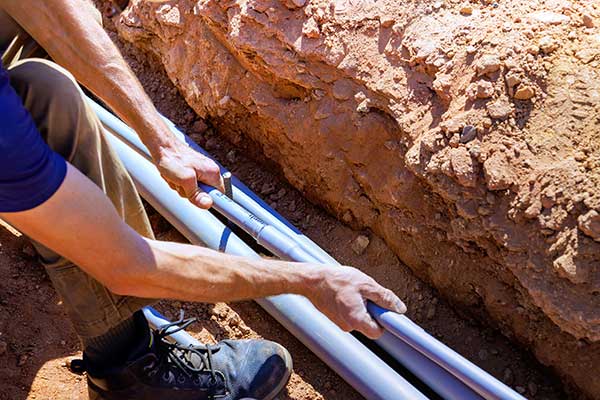 Local Plumbing and Water Line Pipe Services