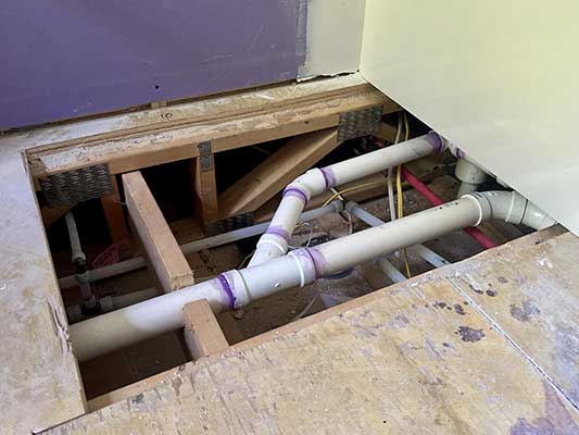 Residential Plumbing Pipe Remodeling Services